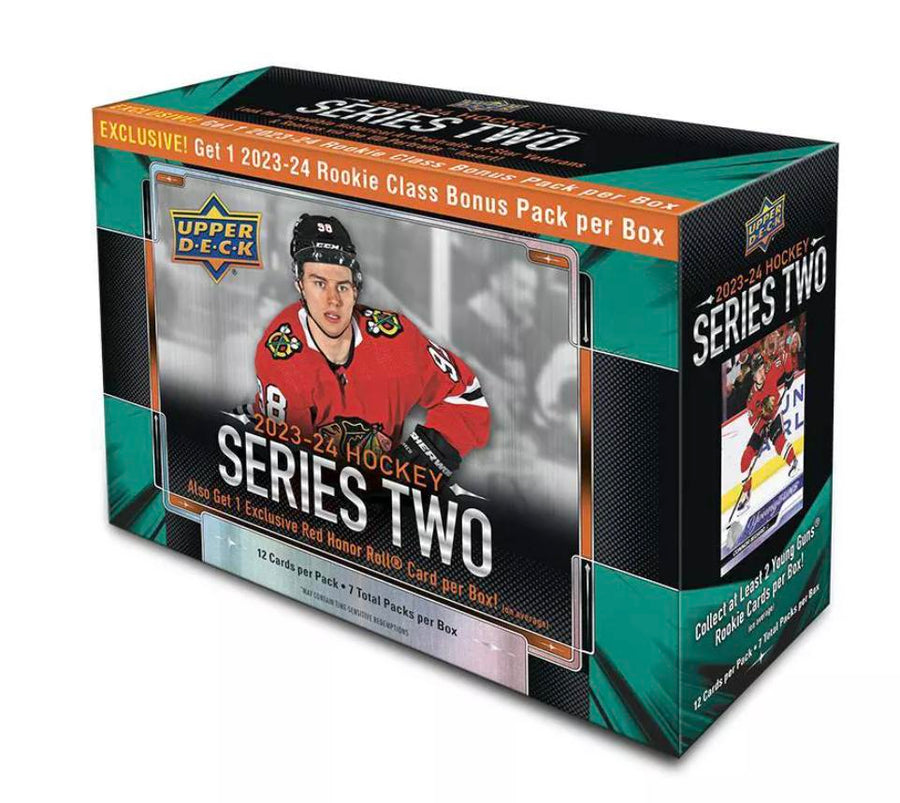 2023-24 Upper Deck Series 2 Hockey Mega Trading Cards