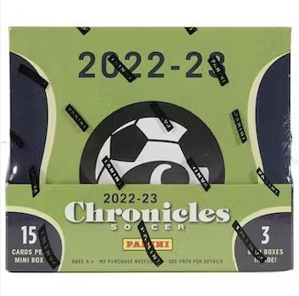 2022-23 Panini Chronicles Soccer Hobby Trading Cards