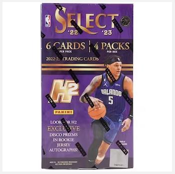 2022-23 Panini Select Basketball H2 Trading Cards