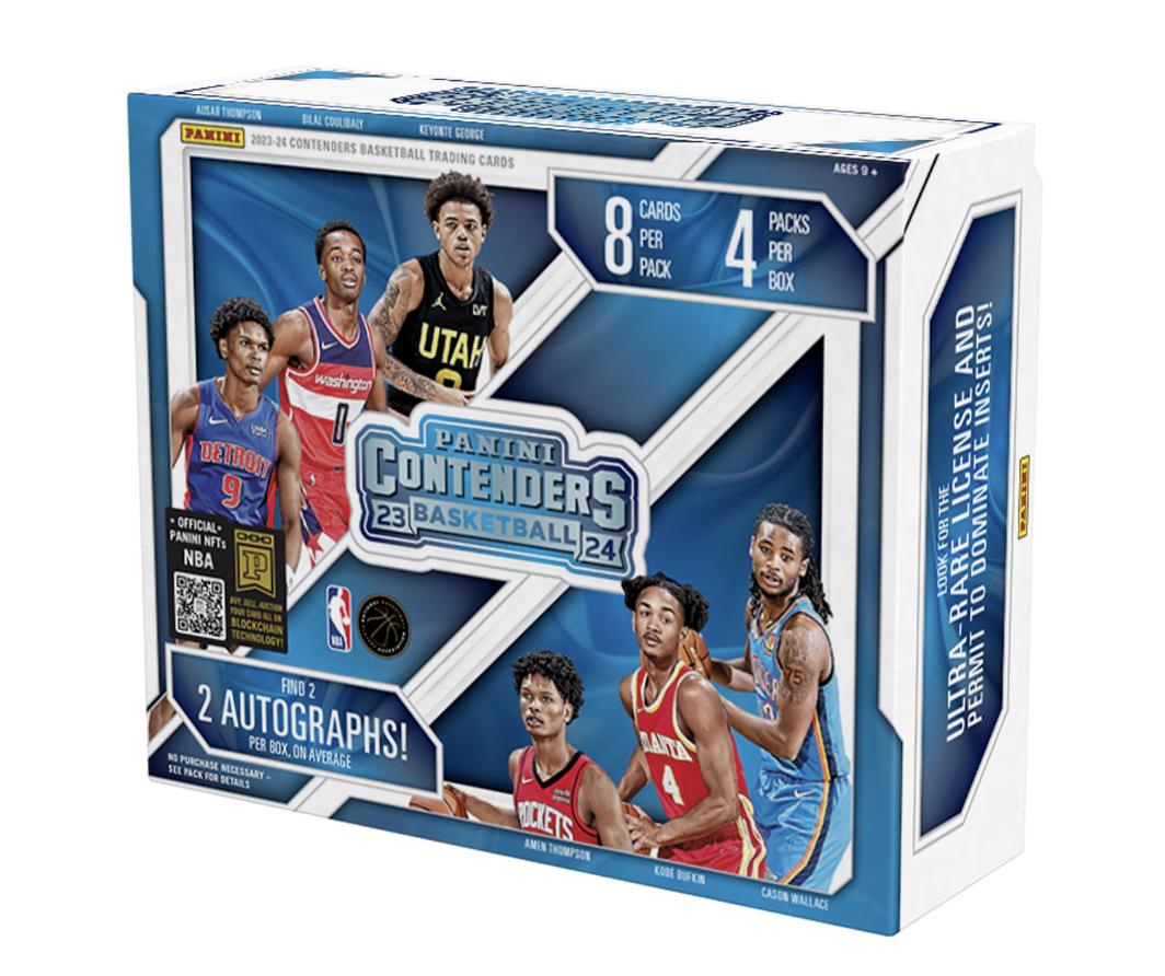 2023-24 Panini Contenders Basketball Hobby Trading Cards