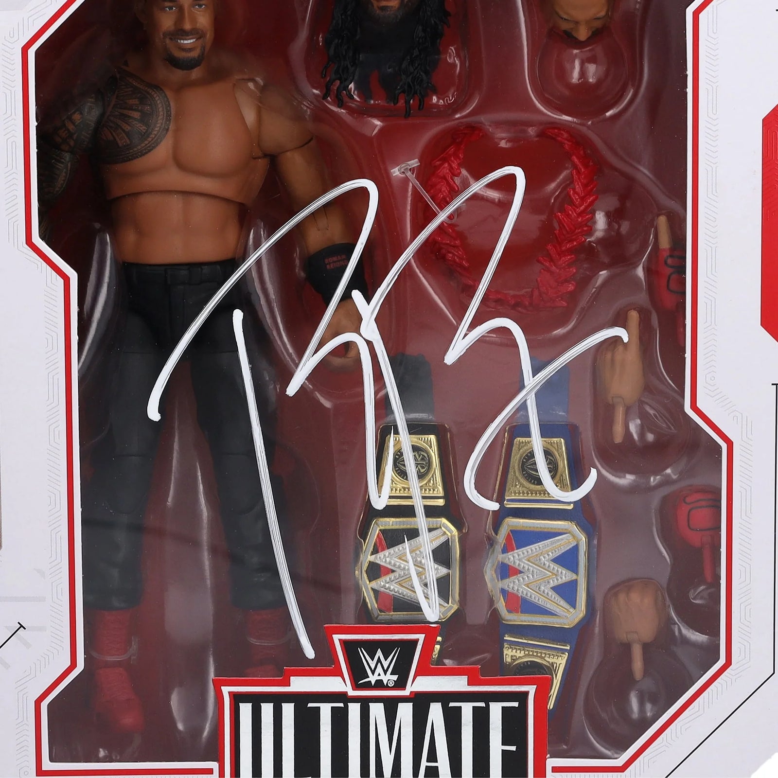 Roman Reigns Signed Mattel Ultimate Edition Action Figure | Wave 20