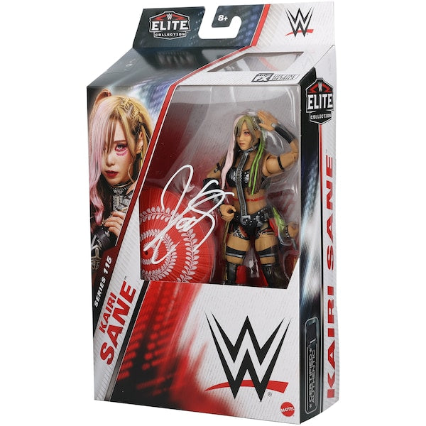 Kairi Sane WWE Autographed Fanatics Authentic Mattel Elite Collection Series 115 Action Figure