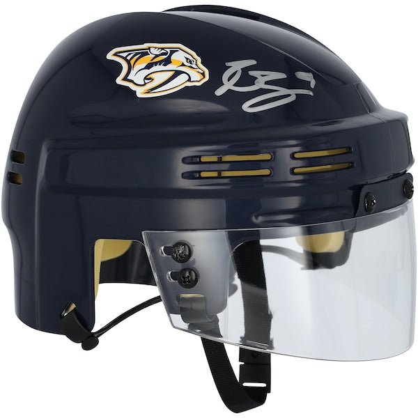 Filip Forsberg Nashville Predators Autographed Fanatics Authentic Navy Mini Helmet - The Ballers Bank