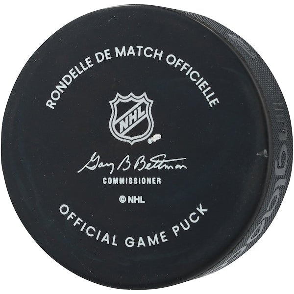Filip Forsberg Nashville Predators Autographed Fanatics Authentic Official Game Puck - The Ballers Bank