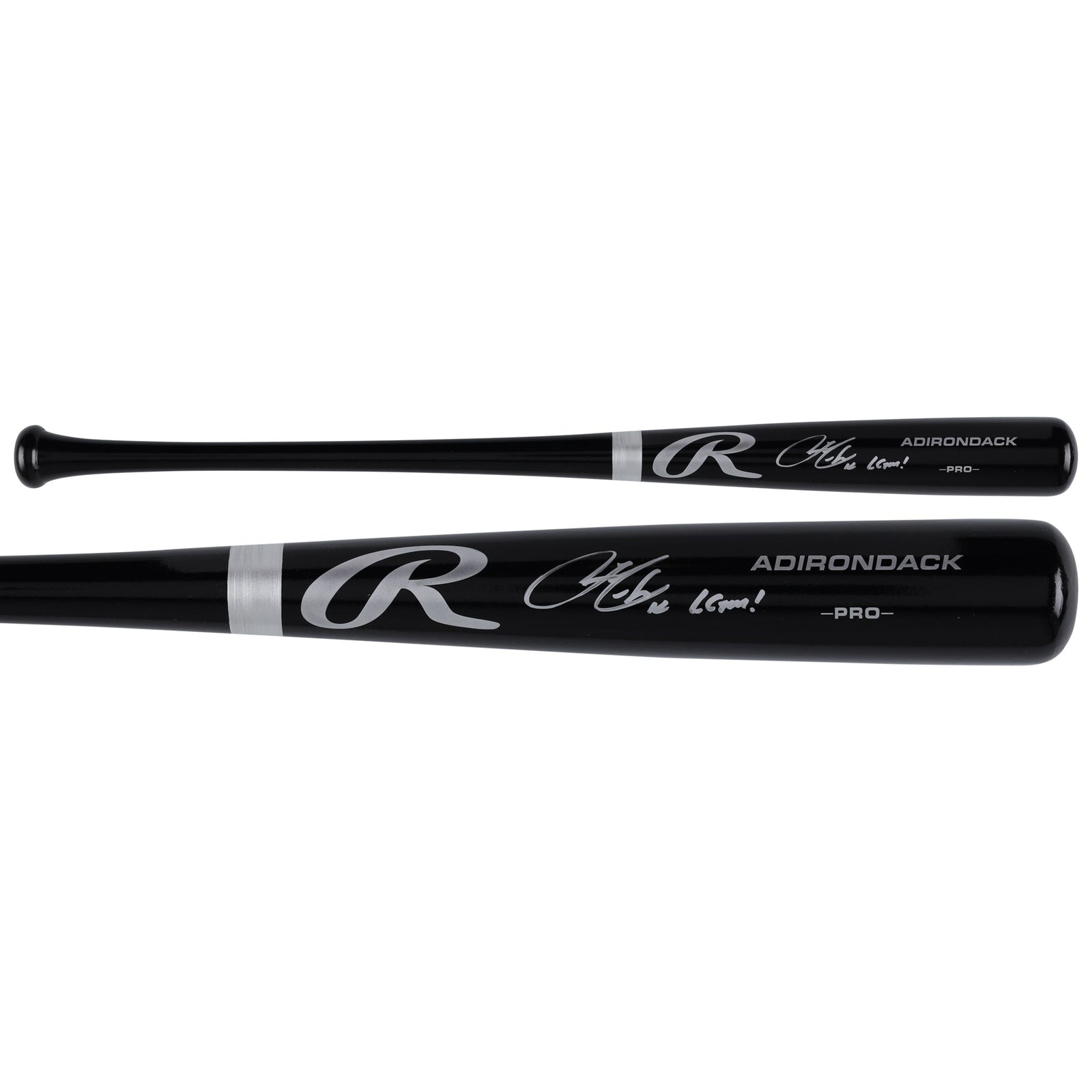 Francisco Lindor New York Mets Autographed Fanatics Authentic Black Rawlings Pro Bat with "LGM!" Inscription - The Ballers Bank