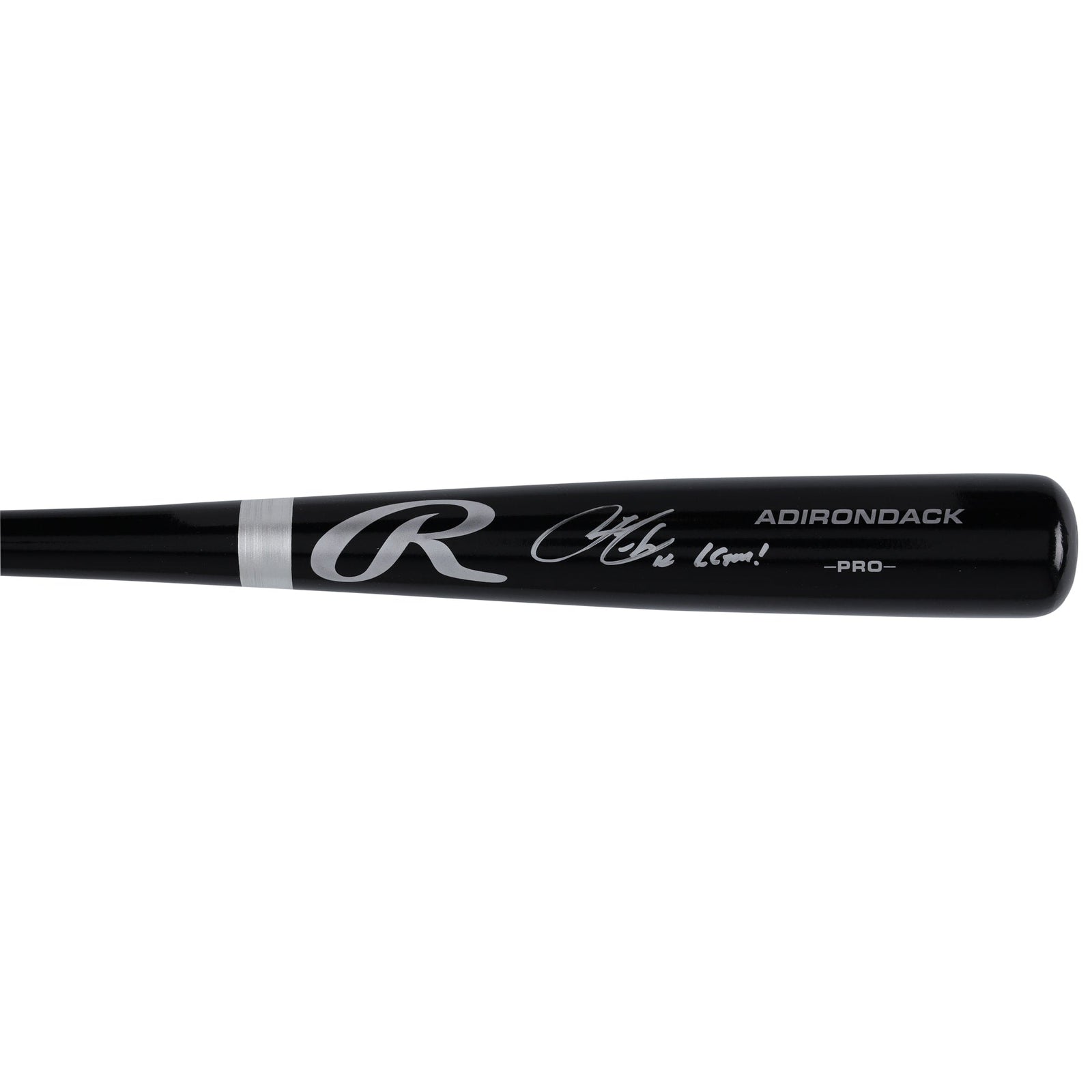 Francisco Lindor New York Mets Autographed Fanatics Authentic Black Rawlings Pro Bat with "LGM!" Inscription - The Ballers Bank