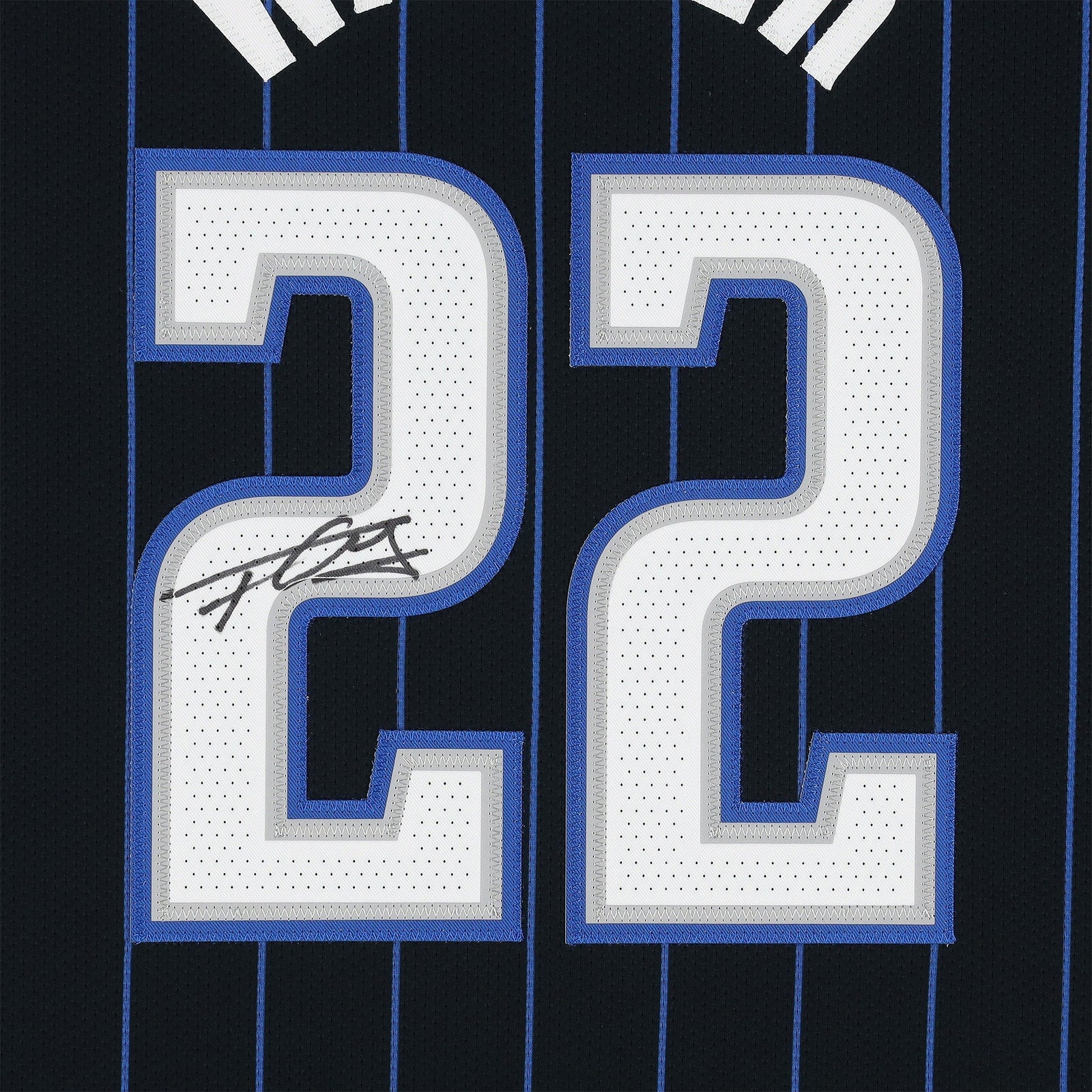 Franz Wagner Orlando Magic Autographed Fanatics Authentic Black Nike Icon Edition Authentic Jersey - The Ballers Bank