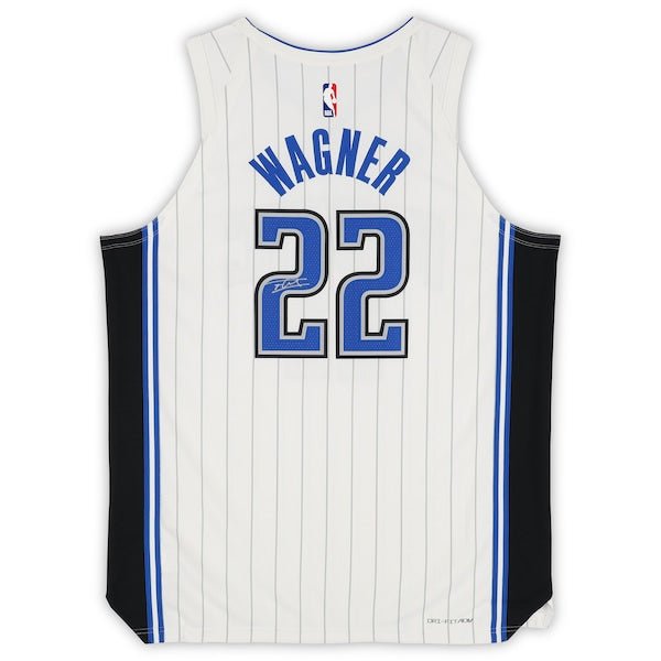 Franz Wagner Orlando Magic Autographed Fanatics Authentic White Nike Association Edition Authentic Jersey - The Ballers Bank