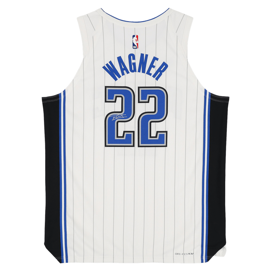 Franz Wagner Orlando Magic Autographed Fanatics Authentic White Nike Association Edition Authentic Jersey - The Ballers Bank