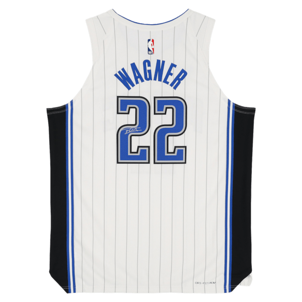Franz Wagner Orlando Magic Autographed Fanatics Authentic White Nike Association Edition Authentic Jersey - The Ballers Bank