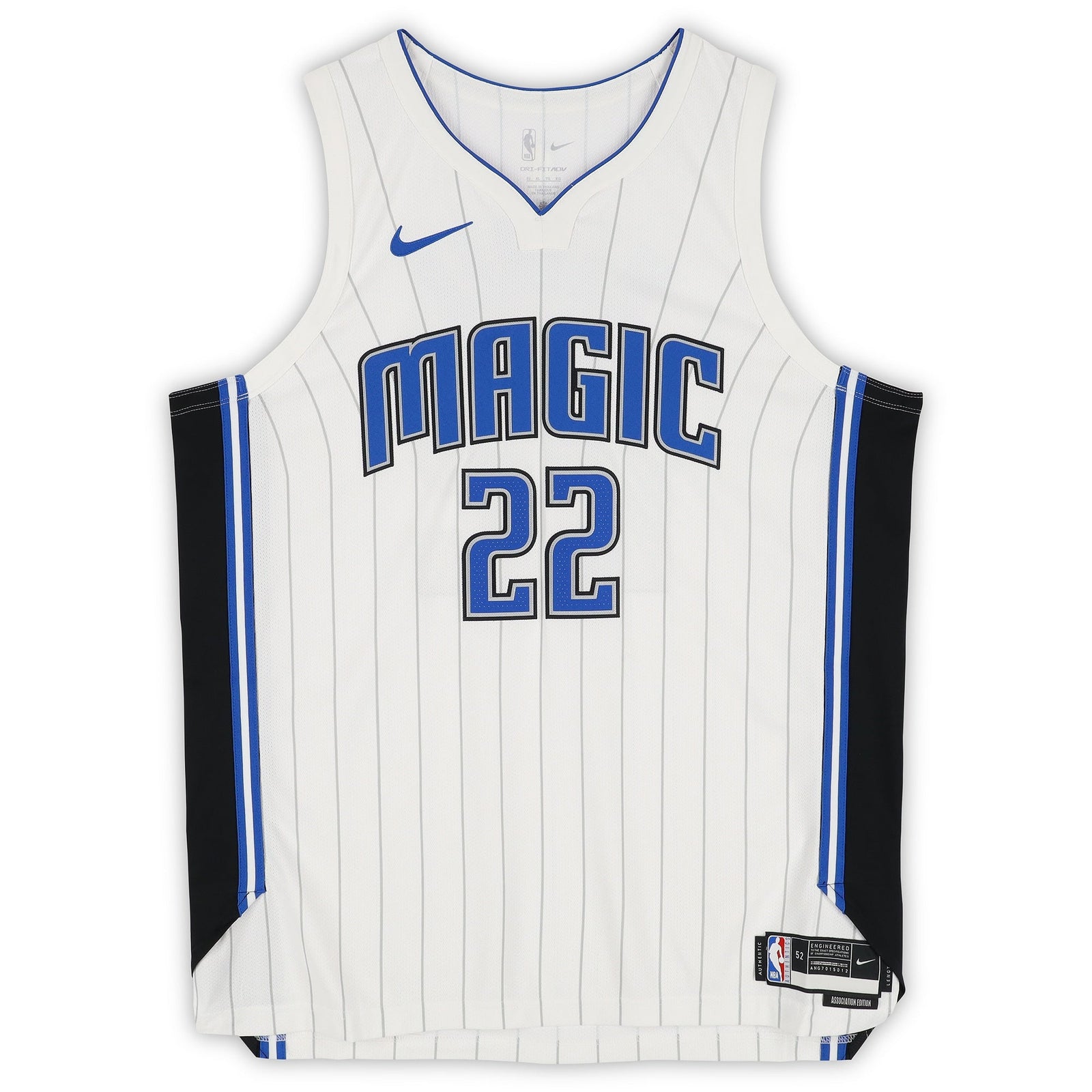 Franz Wagner Orlando Magic Autographed Fanatics Authentic White Nike Association Edition Authentic Jersey - The Ballers Bank