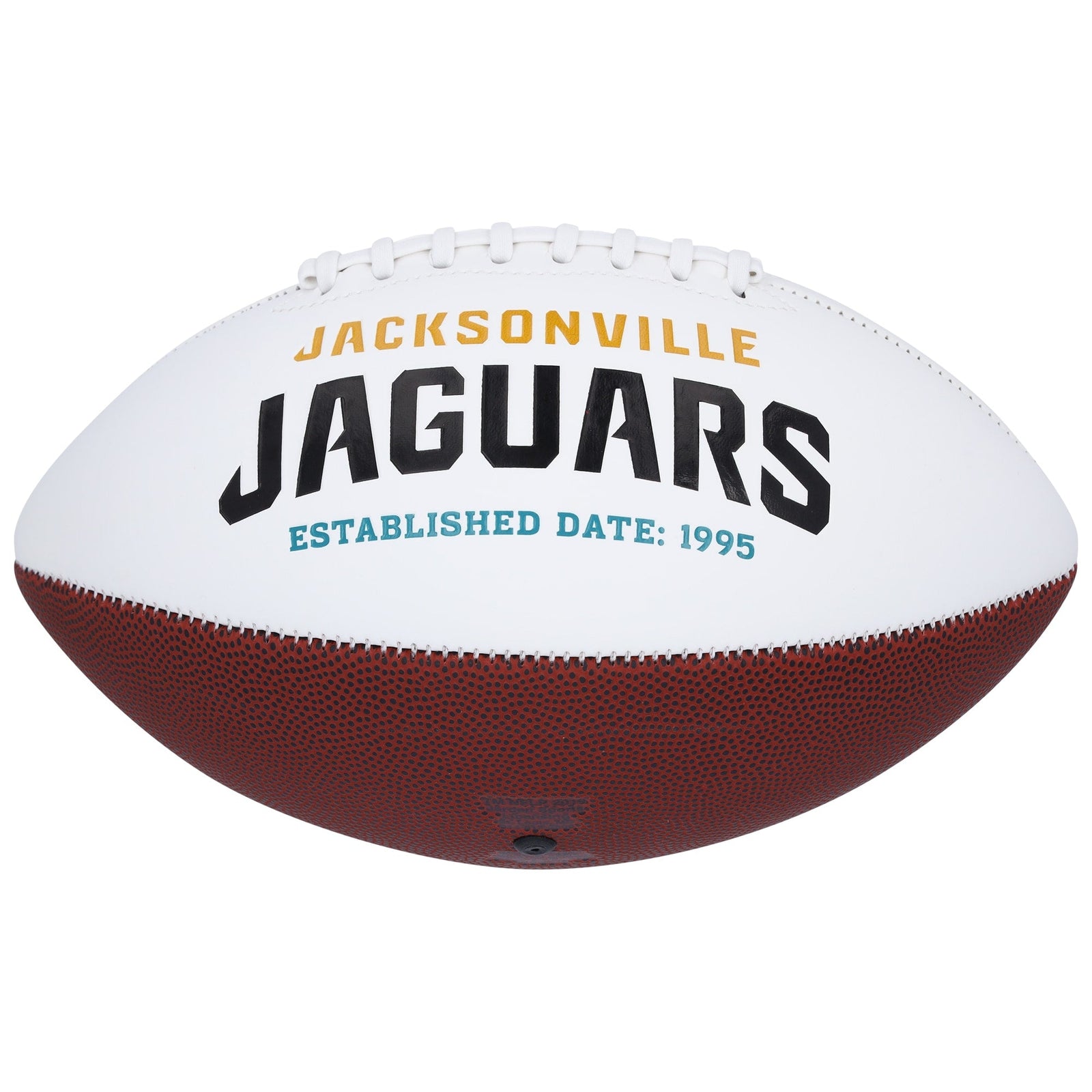Fred Taylor Jacksonville Jaguars Autographed Fanatics Authentic Jarden White Panel Football - The Ballers Bank