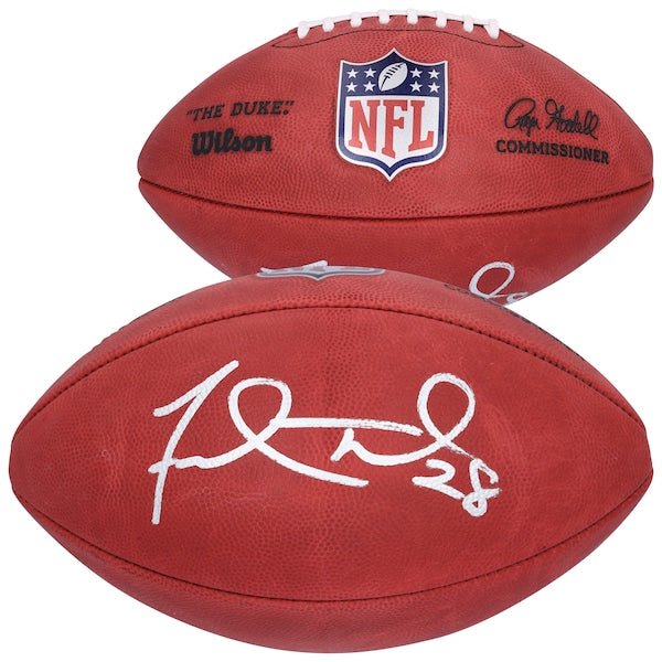Fred Taylor Jacksonville Jaguars Autographed Fanatics Authentic Wilson Duke Full Color Football - The Ballers Bank