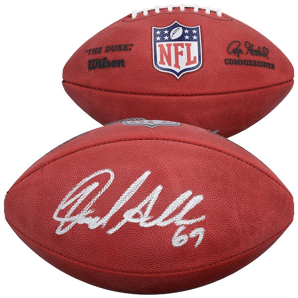 Jared Allen Minnesota Vikings Autographed Fanatics Authentic Wilson Duke Full Color Football