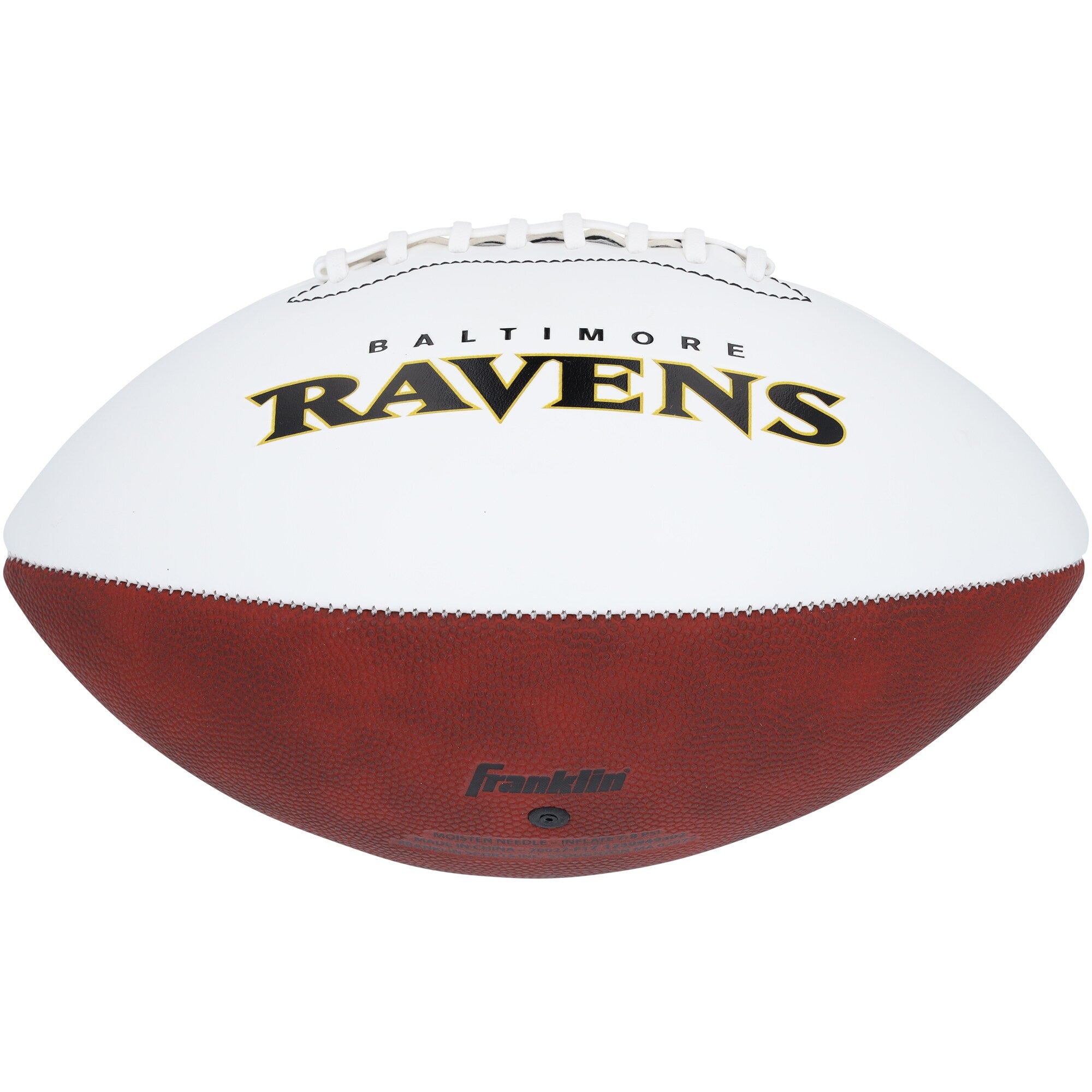 Mark Andrews Baltimore Ravens Autographed Fanatics Authentic Franklin White Panel Football