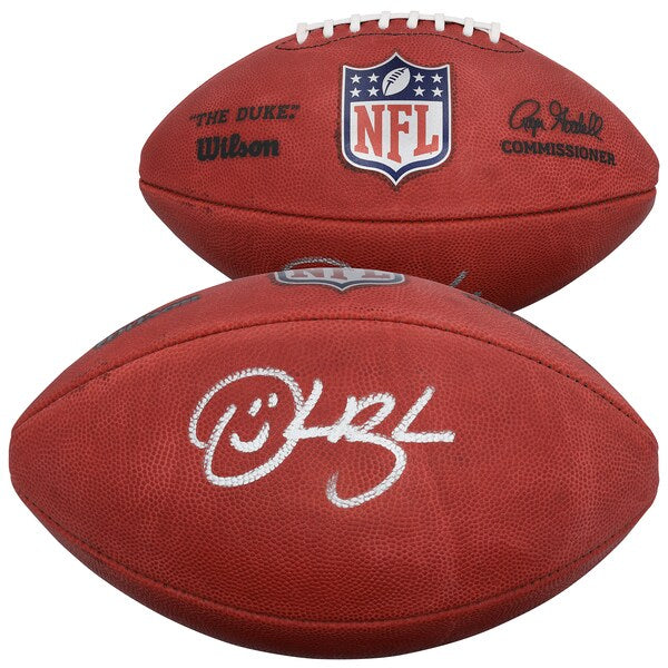 Derrick Brooks Tampa Bay Buccaneers Autographed Fanatics Authentic Wilson Duke Full Color Football