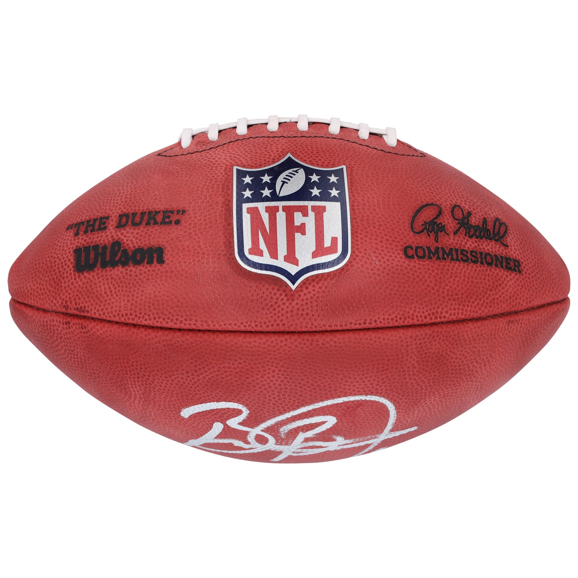 Brian Burns New York Giants Autographed Fanatics Authentic Wilson Duke Full-Color Football