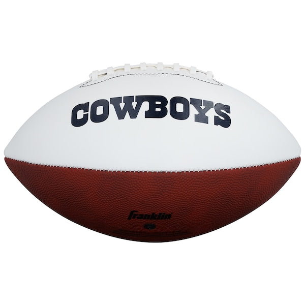 Tony Dorsett Dallas Cowboys Autographed Fanatics Authentic Franklin White Panel Football