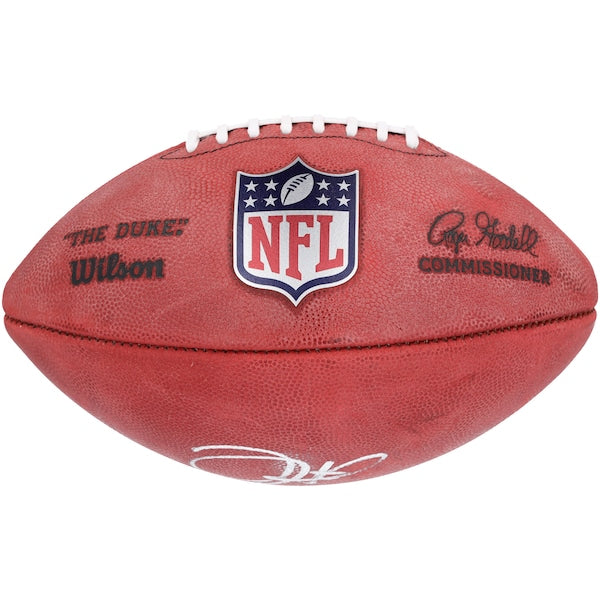 Jalen Hurts Philadelphia Eagles Autographed Fanatics Authentic Wilson Full Color Duke Football