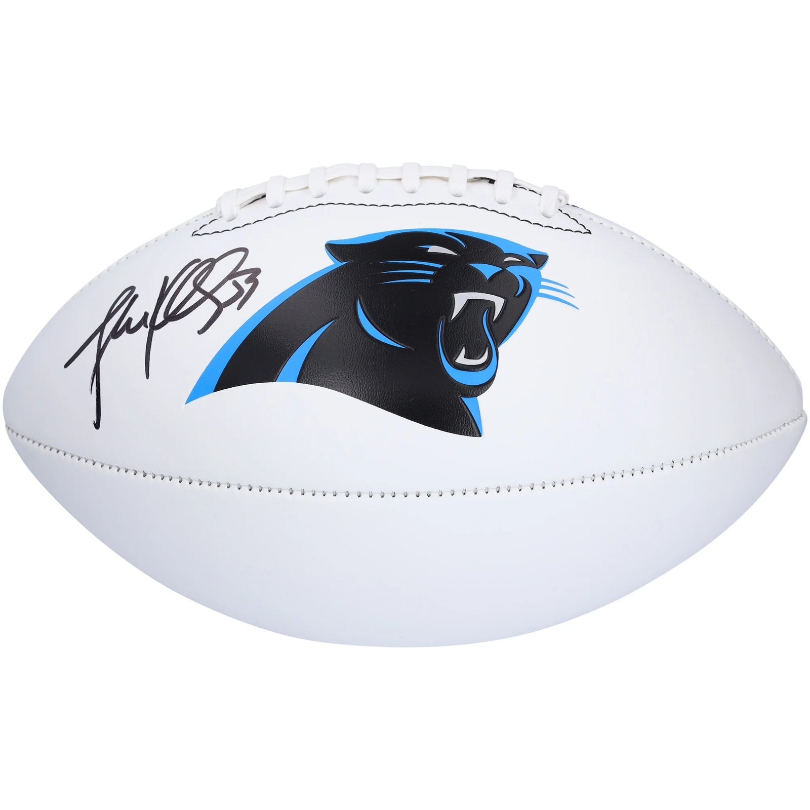 Luke Kuechly Signed Panthers Football | Franklin White Panel