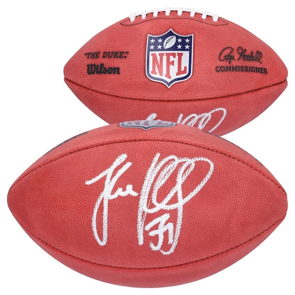 Luke Kuechly Signed Panthers Wilson Duke Football | Authenticated