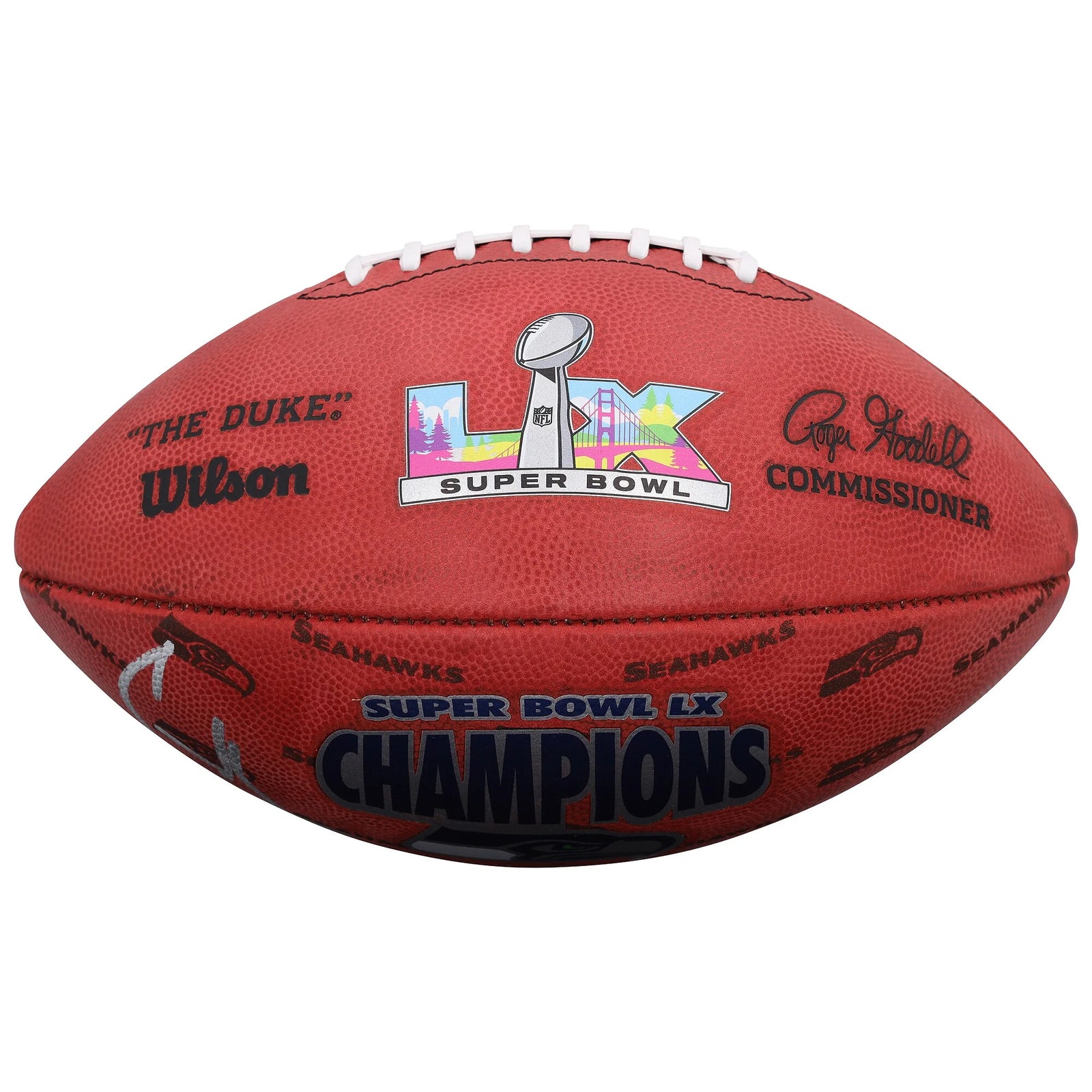 Cooper Kupp Signed Super Bowl LX Champions Football | Seahawks