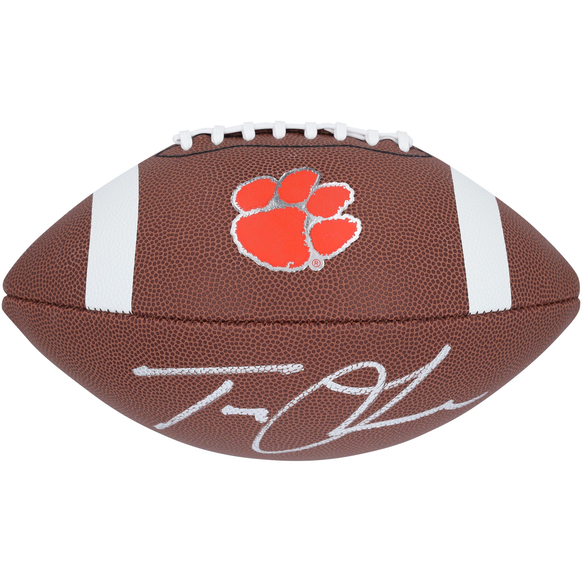 Trevor Lawrence Clemson Tigers Autographed Fanatics Authentic Nike Team Replica Football