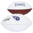 Will Levis Tennessee Titans Autographed Fanatics Authentic White Panel Football