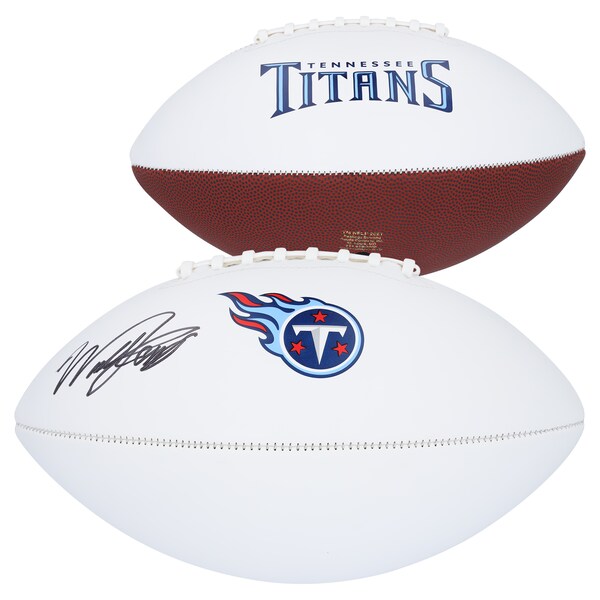 Will Levis Tennessee Titans Autographed Fanatics Authentic White Panel Football