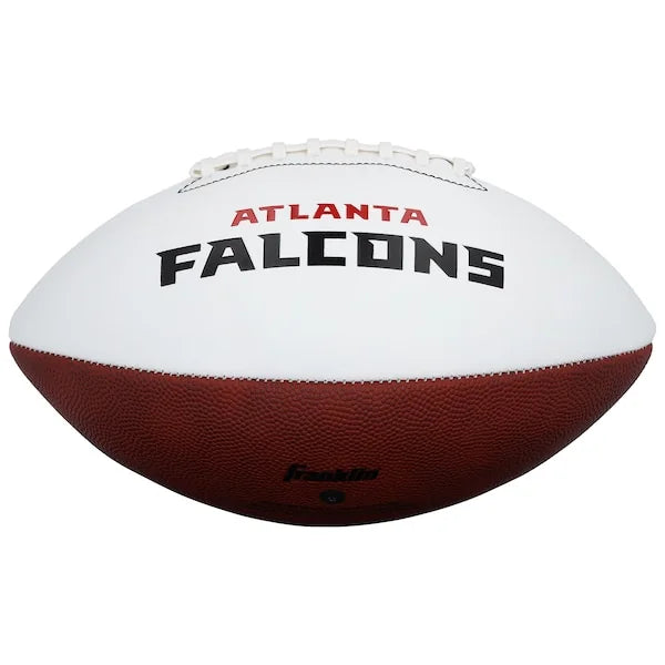 Drake London Signed Falcons Football | Rise Up Inscription