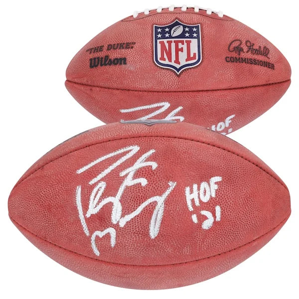 Peyton Manning Signed Duke Football | Indianapolis Colts HOF '21 Inscription