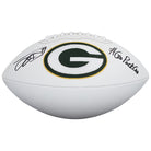 Jayden Reed Green Bay Packers Autographed Fanatics Authentic Wilson White Panel Football with "Go Pack Go" Inscription