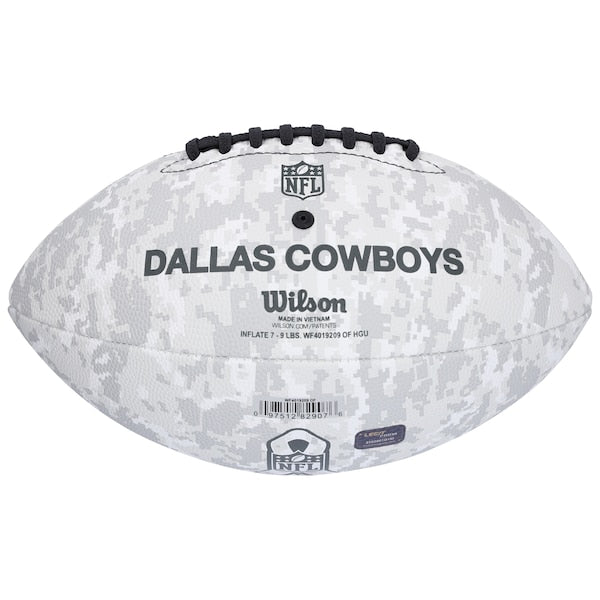 Emmitt Smith Dallas Cowboys Autographed Fanatics Authentic 2024 Salute To Service Wilson Football