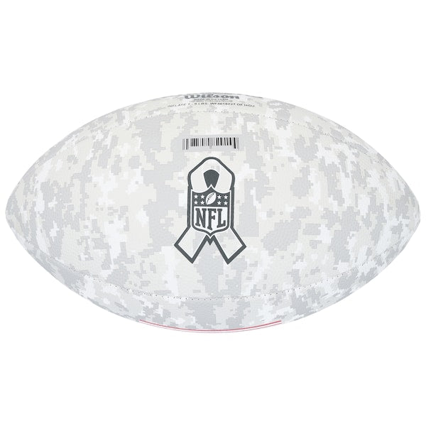 Emmitt Smith Dallas Cowboys Autographed Fanatics Authentic 2024 Salute To Service Wilson Football