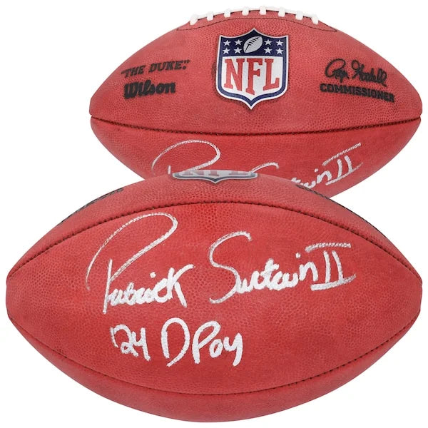 Patrick Surtain II Signed Broncos Football 2024 DPOY Inscription