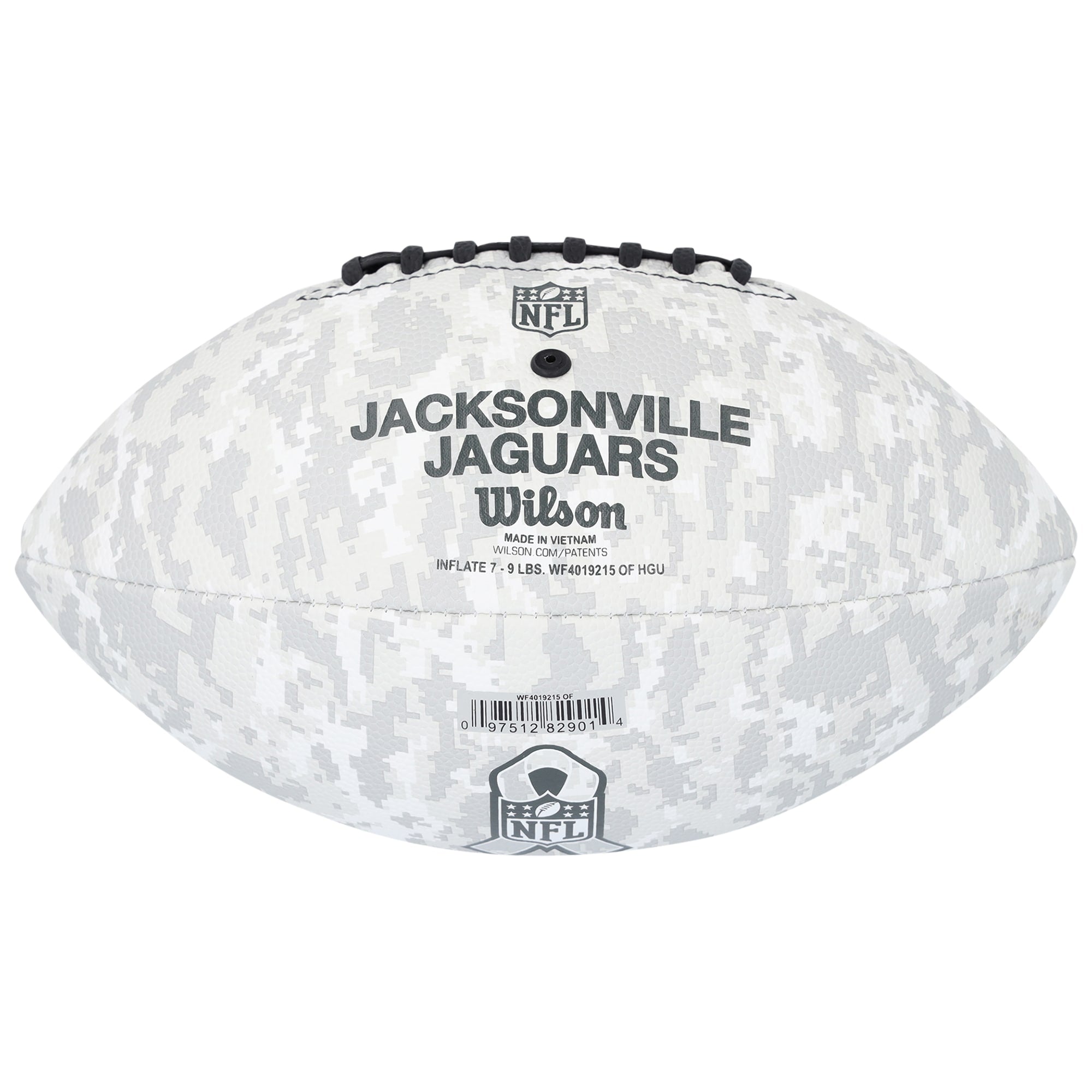 Brian Thomas Jr. Jacksonville Jaguars Autographed Fanatics Authentic 2024 Salute To Service Wilson Football