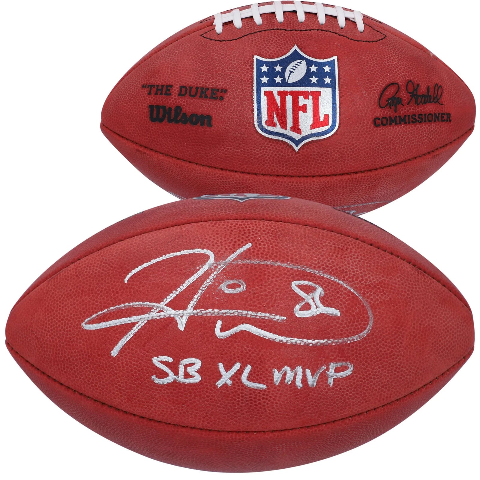 Hines Ward Signed Steelers Football | SB XL MVP Inscription
