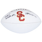 Caleb Williams USC Trojans Fanatics Authentic Autographed Baden White Panel Football with ''2022 Heisman'' Inscription