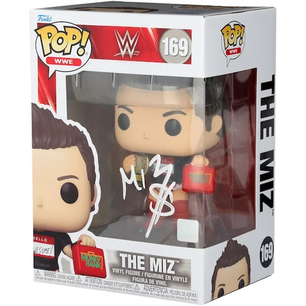 The Miz Signed Money in the Bank 169 Funko Pop Authenticated