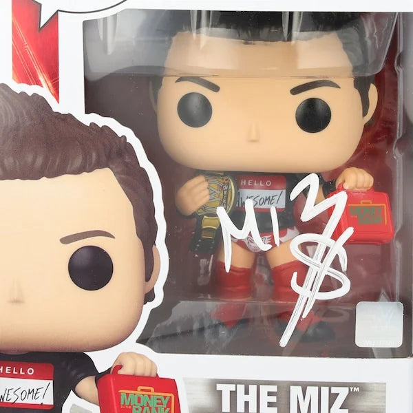 The Miz Signed Money in the Bank 169 Funko Pop Authenticated