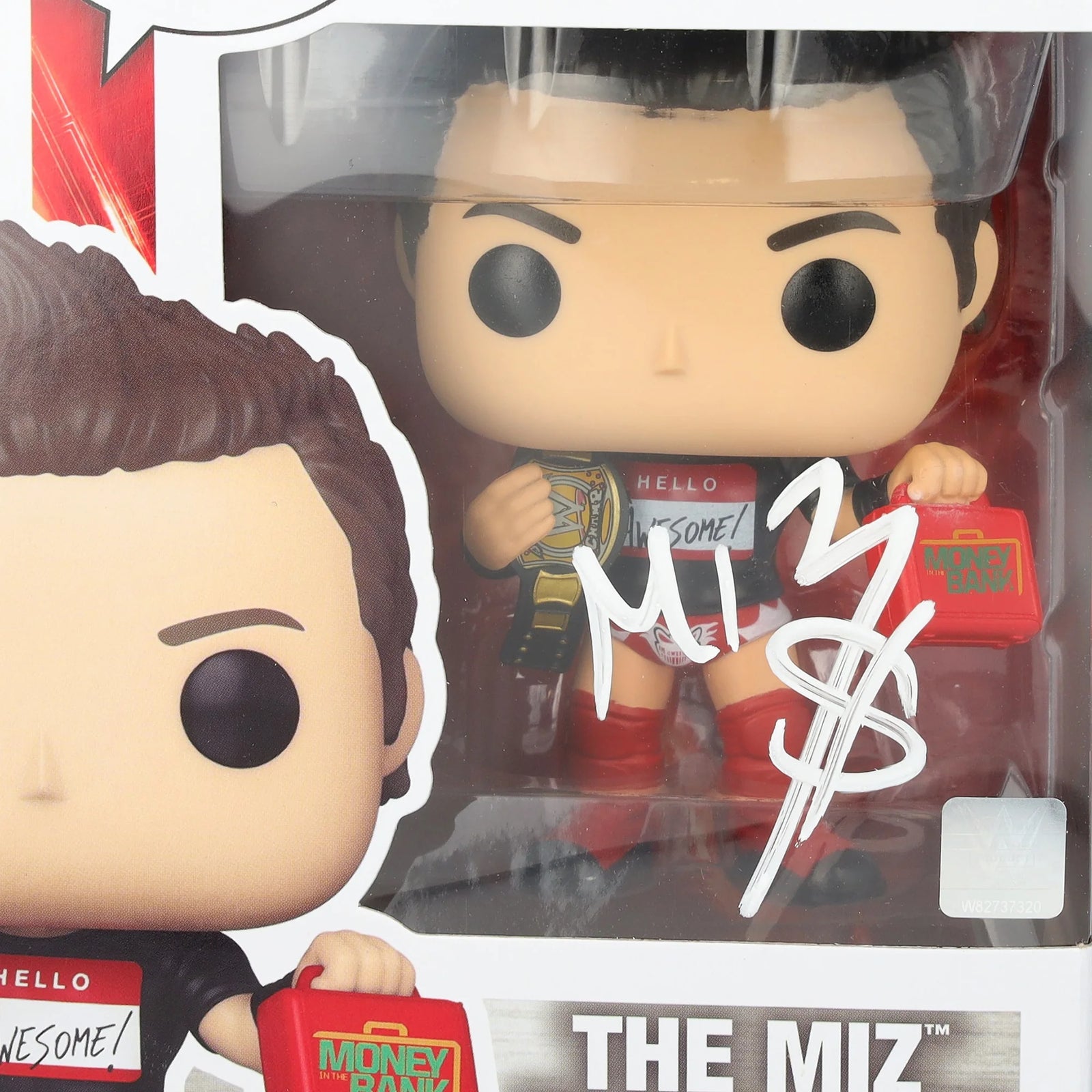 The Miz Signed Money in the Bank 169 Funko Pop Authenticated
