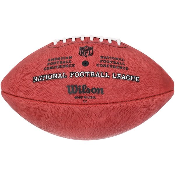 Garrett Wilson New York Jets Fanatics Authentic 2022 NFL Offensive Rookie of the Year Autographed Duke Pro Football with ''2022 NFL OROY'' Inscription - The Ballers Bank