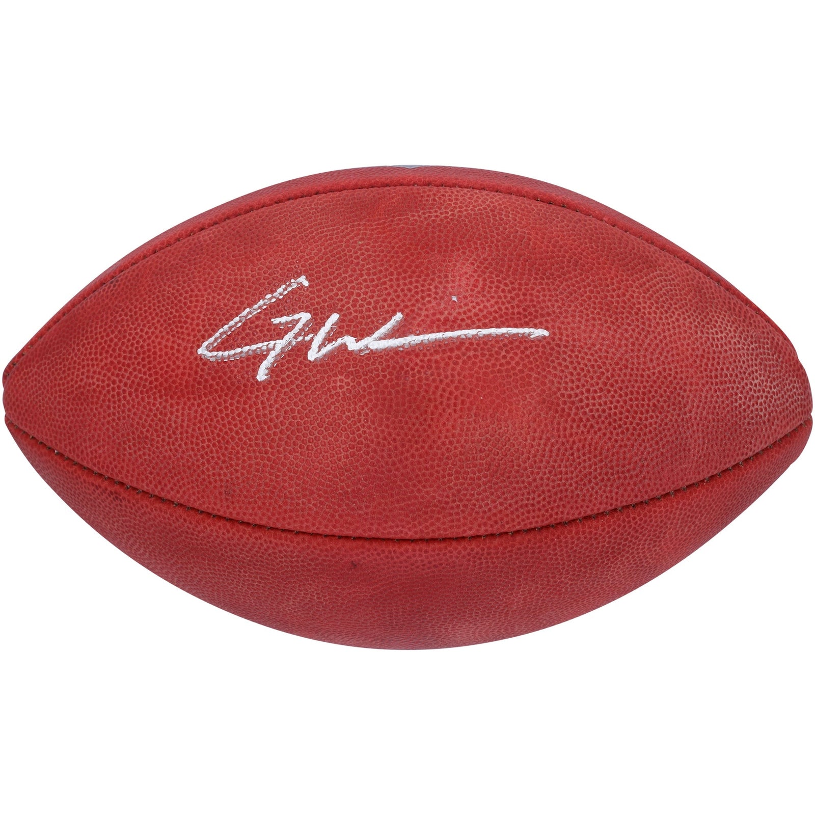 Garrett Wilson New York Jets Fanatics Authentic Autographed Wilson Duke Full Color Logo Pro Football - The Ballers Bank