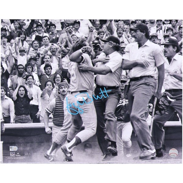 George Brett Kansas City Royals Autographed Fanatics Authentic 16" x 20" Batting Stance Photograph - The Ballers Bank