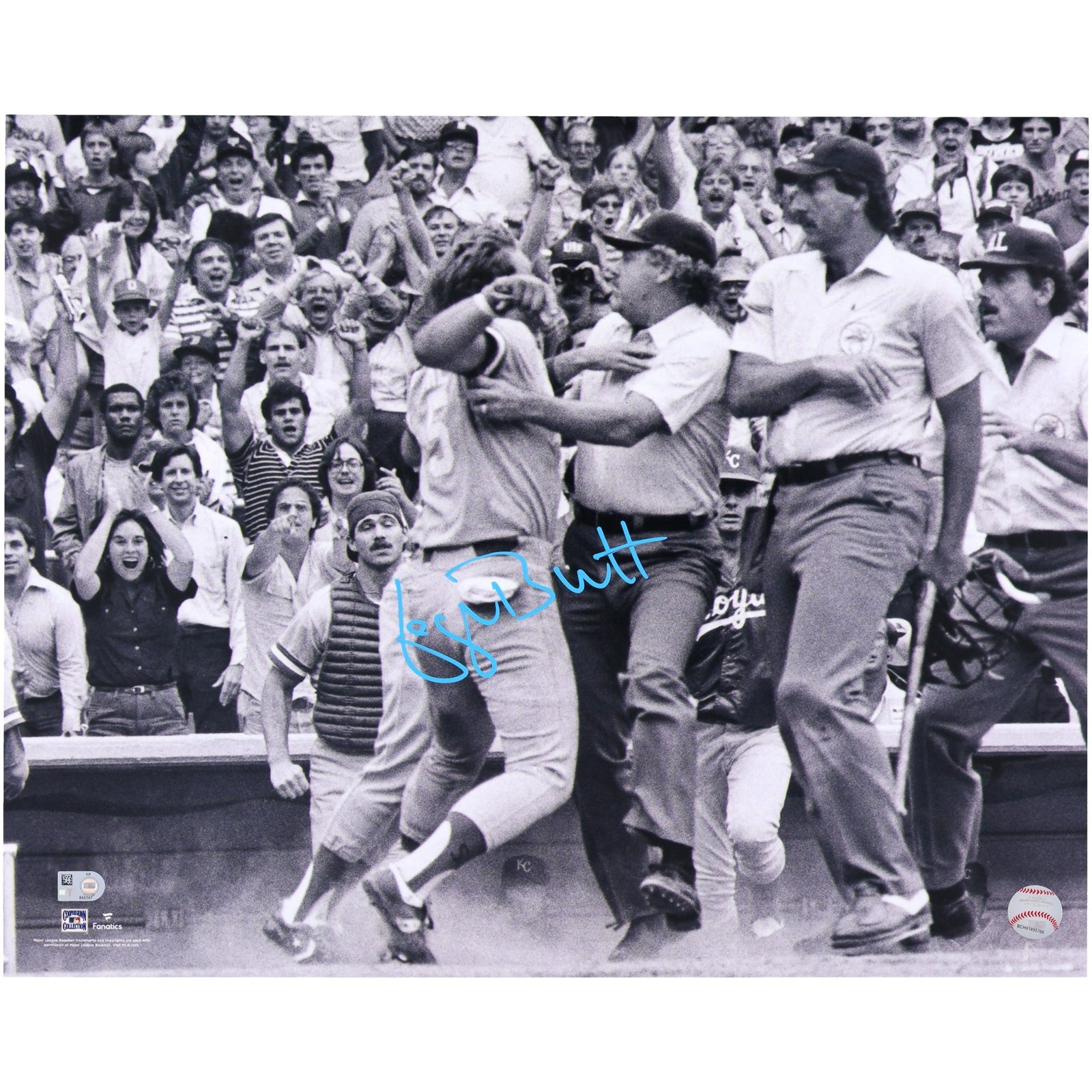 George Brett Kansas City Royals Autographed Fanatics Authentic 16" x 20" Batting Stance Photograph - The Ballers Bank