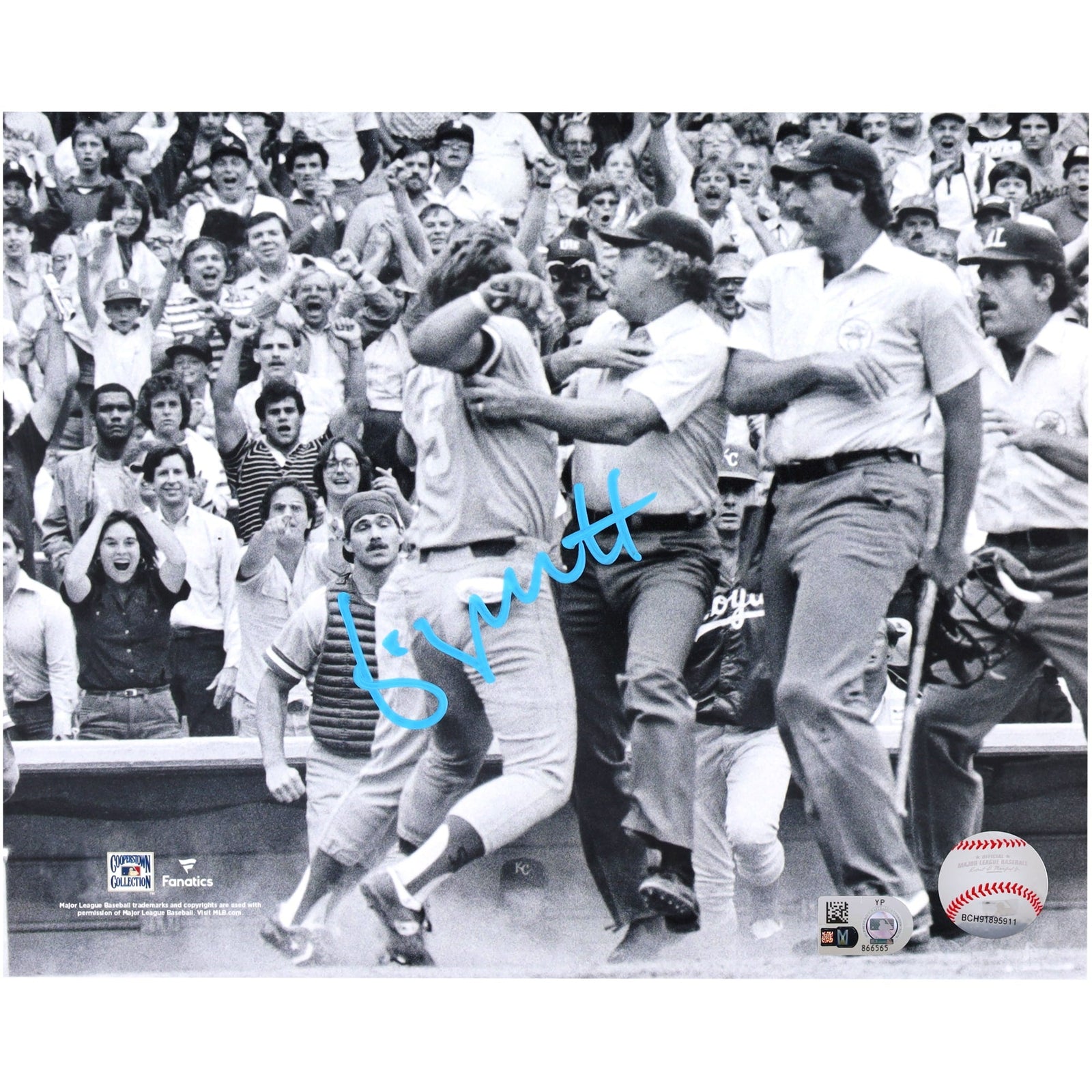George Brett Kansas City Royals Autographed Fanatics Authentic 8" x 10" Batting Stance Photograph - The Ballers Bank