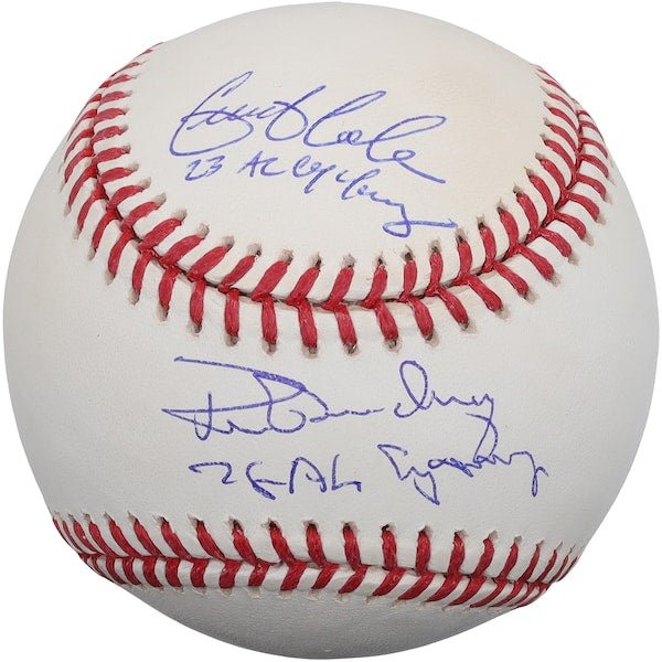 Gerrit Cole & Ron Guidry New York Yankees Autographed Fanatics Authentic Baseball with Cy Young Inscriptions - The Ballers Bank