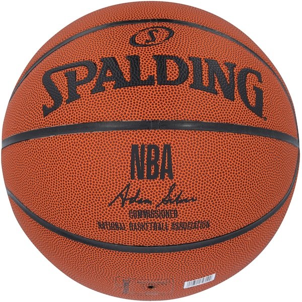 Giannis Antetokounmpo Milwaukee Bucks Autographed Fanatics Authentic Spalding White Panel Basketball - The Ballers Bank