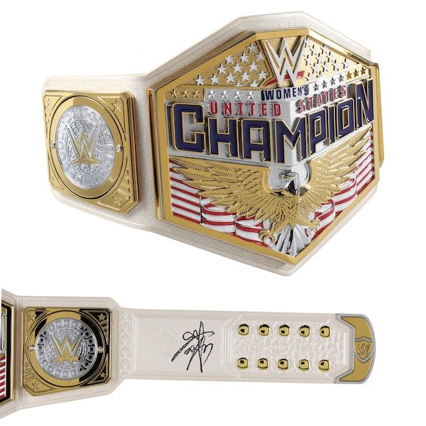 Giulia WWE Autographed Fanatics Authentic Women's United States Championship Replica Title Belt - The Ballers Bank