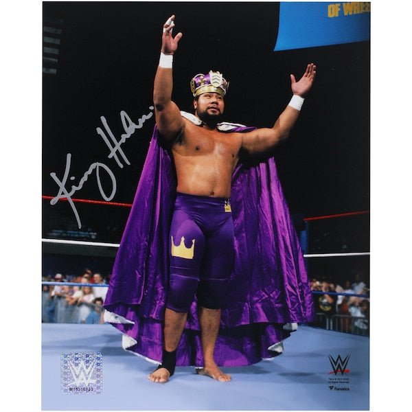 Haku WWE Autographed Fanatics Authentic 8" x 10" In - Ring Entrance Photograph - The Ballers Bank